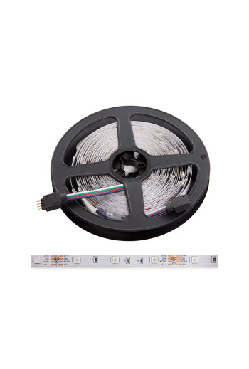 Kit Tira 36W 1.500Lm 150 LEDs RGB Blister Transformador, Controlador, Mando a Distancia IP25 30.000H [GR-BLISRGB36W]