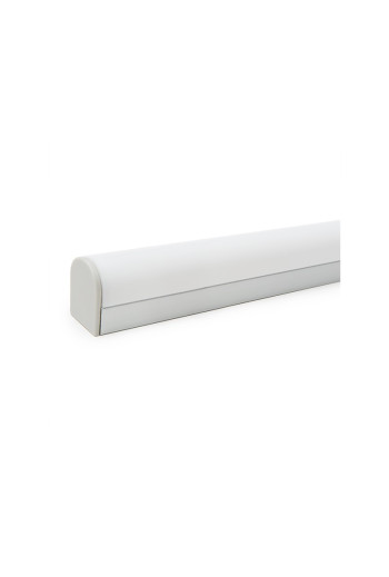 Perfíl Aluminio Curvado para Tira LED Techo/Colgante Difusor Opal LLE-ALP027 x 2M