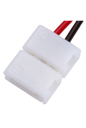 Conector Tira LED SMD3528/2835 2 Vías Simple 12/24VDC