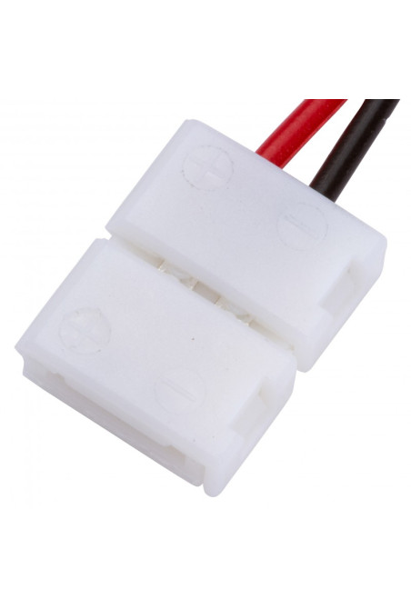 Conector Tira LED SMD3528/2835 2 Vías Simple 12/24VDC