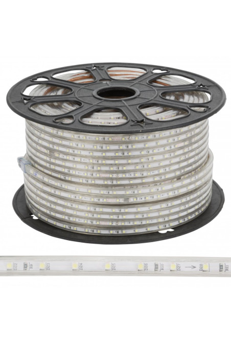 Tira de 60 LEDs/M 480W 24.000Lm SMD3528 220VAC IP65 x100M 30.000H [GR2203528/60/100M]