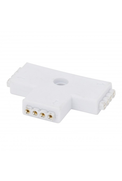 Conector Rápido T Hembra Tira LED 12/24VDC RGB