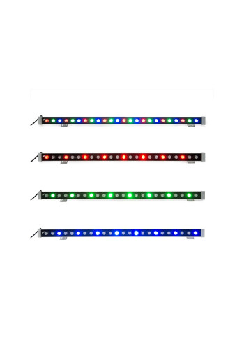 Bañador de Pared LED 24W IP65 RGB Mando 30.000H [NE-BN-24W-RGB]