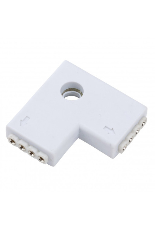 Conector Rápido L Hembra Tira LED RGB 12/24VDC