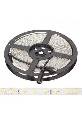 Tira de 300 LEDs 70W 7.000Lm 6000ºK SMD5630 24VDC IP65 x5M 30.000H [GR-RDT5630-60-24-IP65-CW]