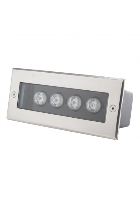 Foco LED Empotrable 4W 360Lm 6000ºK IP67 Rectangular \"Cecilia\" 30.000H [PL-2123020-CW]