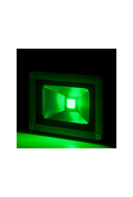 Foco Proyector LED 10W 850Lm IP65 Brico Verde 30.000H [BQFS11510-G]