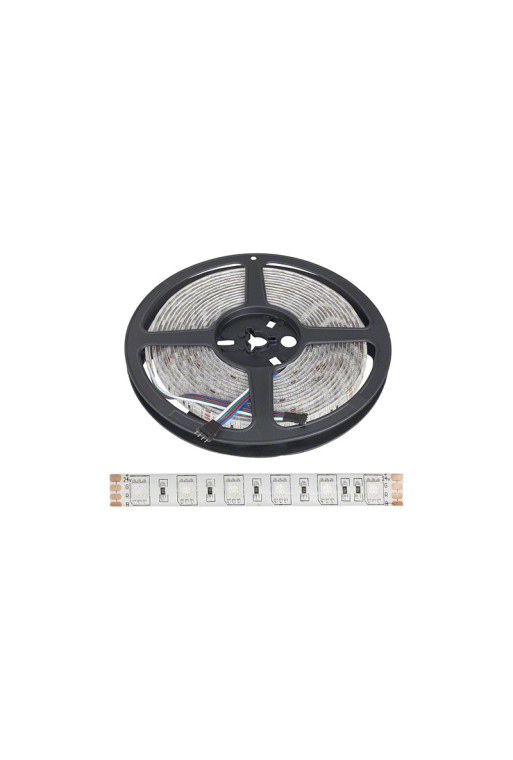 Tira de 300 LEDs 72W 4.200Lm SMD 5050 24VDC IP65 30.000H [PL-219012-24-IP65-RGB]