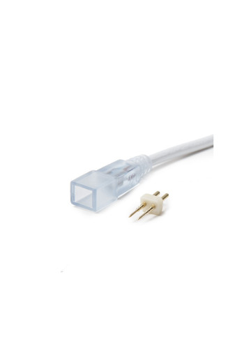 Cable Conector 2 Tiras LEDs 220VAC SMD3528