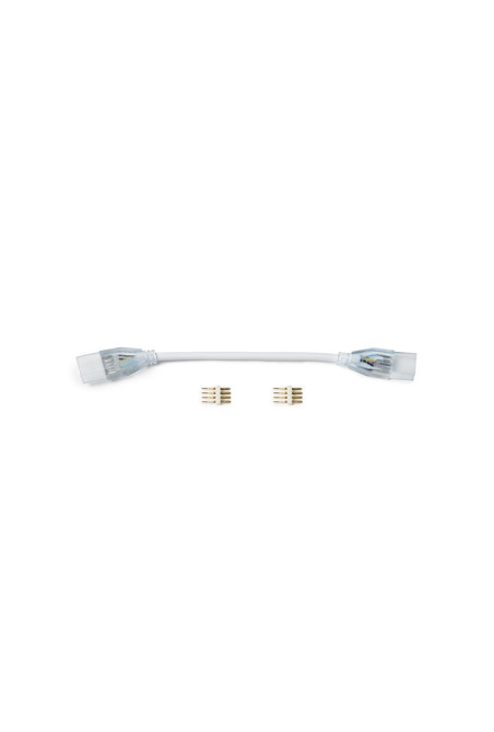 Cable Conector 2 Tiras LEDs 220VAC RGB