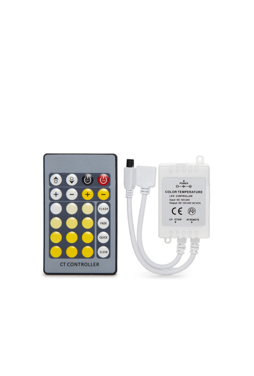 Controlador Tira LED Cct Variable Mando a Distancia