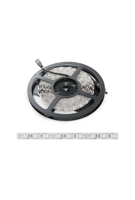 Tira de 300 LEDs 60W 2.100Lm SMD5050 12VDC IP65 Ultravioleta x5M 30.000H [CA-5050-300-IP65-UV]