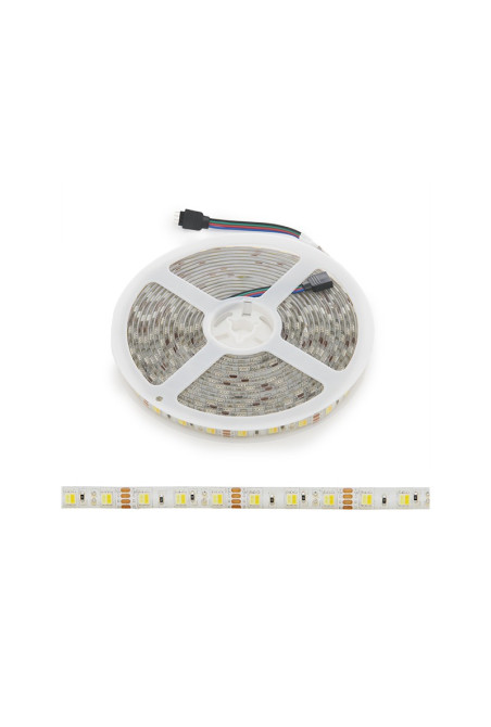 Tira de 60 LEDs 72W 4.000Lm 6000ºK SMD5050 12VDC IP65 Cálido/Frío x5M 30.000H [CA-5050-12V-CWWW-IP65]