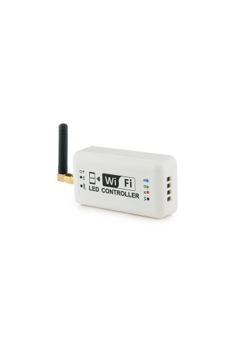 Controlador RGB Wifi 3 Canales X 4A 12/24VDC 144/288W