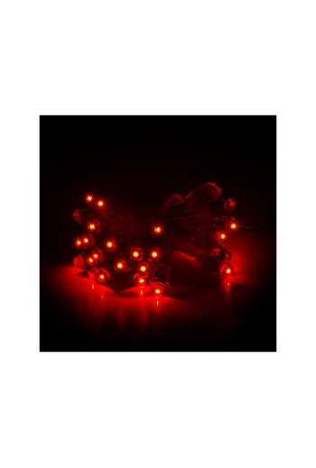 Pixel LED 0.1W 2Lm 12Mm 5V Epistar (Cadena 50 Unidades) Rojo 50.000H [DE-PIX-12-R]