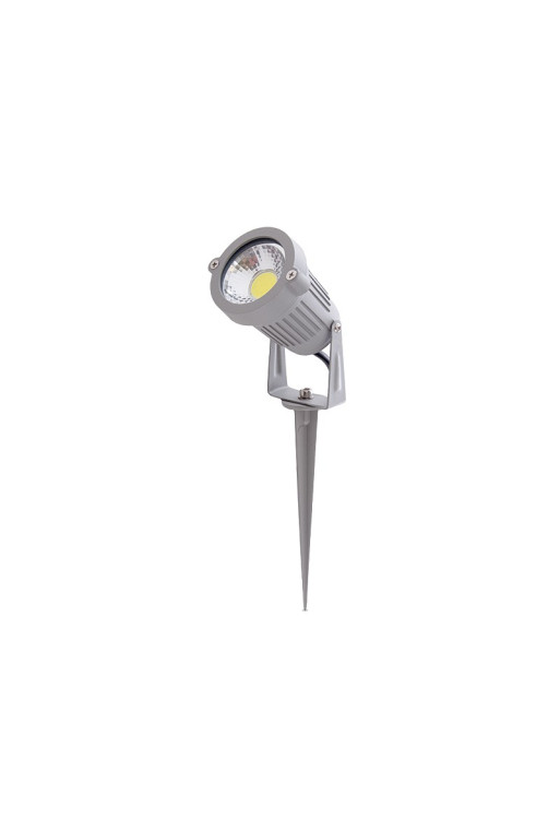 Foco LED Jardines 5W 450Lm 6000ºK   Pincho 30.000H [SL-SL-C10-5W-G-CW]