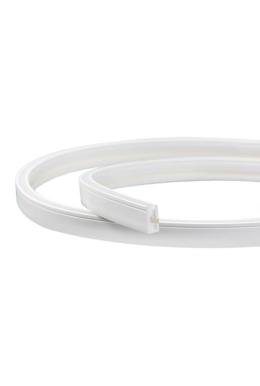 Perfíl PC Flexible para Tira LED Difusor Opal x 2M