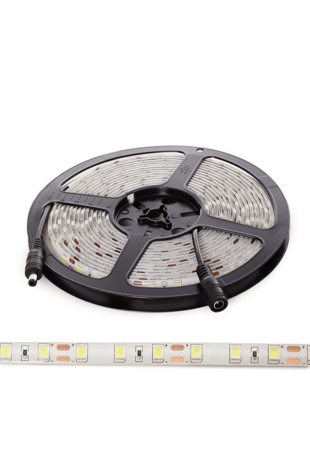 Tira de 60 LEDs/M 100W 6.900Lm 6000ºK SMD5054 12VDC IP65 x5M 30.000H [CA-60-5054-12-IP65-CW]