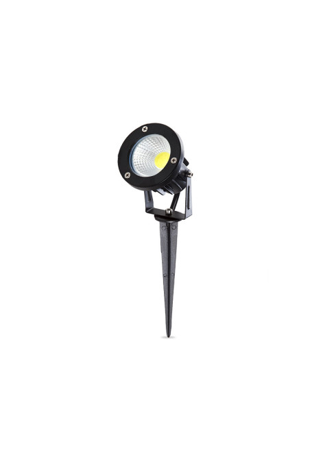 Foco LED Jardines 7W 630Lm 6000ºK   Pincho 50.000H [SL-CPDC09-7W-CW]