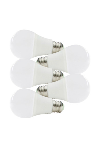 Pack 5 Bombillas LED E27 9W 810Lm 6000ºK 30.000H [HO-ED-B3-E27-9W-CW-PK5-AP]