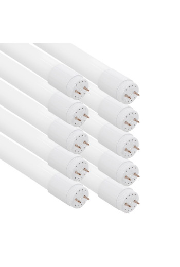 Pack 10 Tubos LED T8 18W 1800Lm 6000ºK Vidrio 120Cm 30.000H [TC-T8-18WC-CW-PK10-AP]