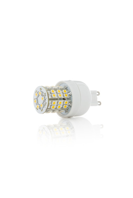 Bombilla LED G9 3W 240Lm 6000ºK 30.000H [KD-G9-3528-48-CW]