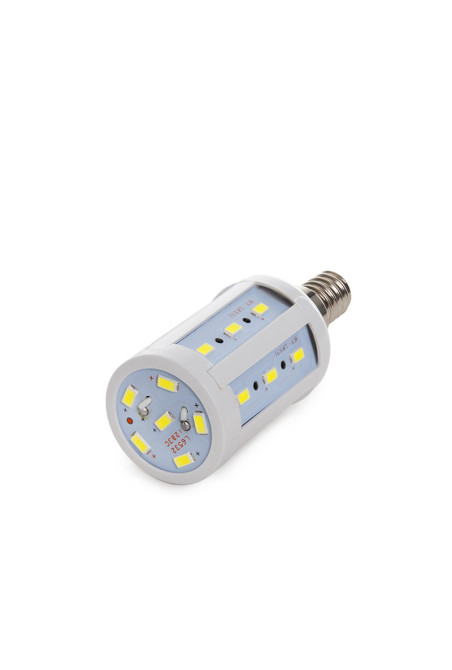 Bombilla LED E14 5W 480Lm 6000ºK 30.000H [SM-5730-24YMD-E14-CW]