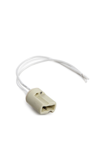 Portalámparas Cerámico G9 Cable 160Mm 180ºc