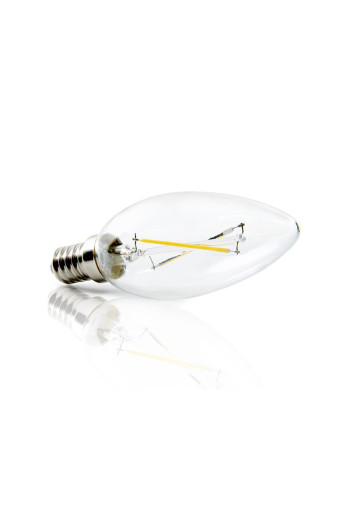 Bombilla LED E14 2W  144Lm 2000ºK Filamento 30.000H [JTX-J14DHA22-WW]