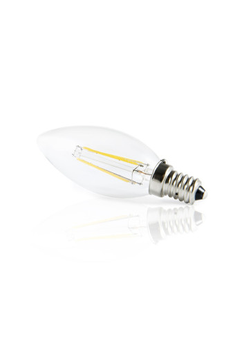 Bombilla LED E14 4W  273Lm 2000ºK Filamento 30.000H [JTX-J14DHA42-WW]