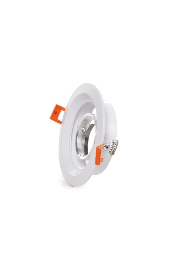 Aro Foco Downlight  Circular Blanco 120Mm