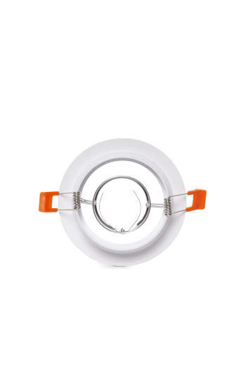 Aro Foco Downlight  Circular Blanco 120Mm