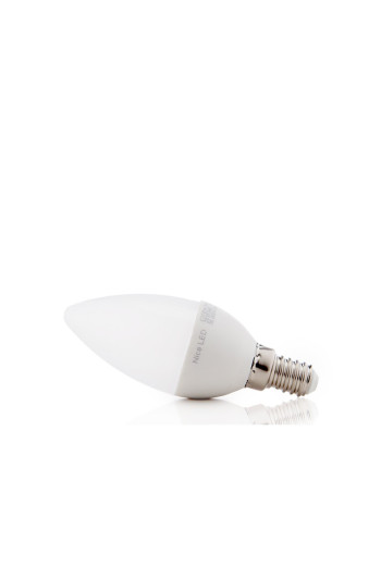 Bombilla LED E14 5W 410Lm 6000ºK 30.000H [HO-C37-E14-5W-RC-CW]