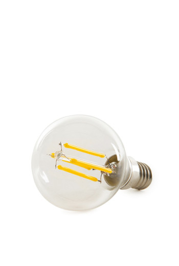 Bombilla LED E14 4W  288Lm 2000ºK Filamento G45 30.000H [WO-LF-G45-E14-4W-WW]