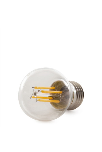 Bombilla LED E27 4W  288Lm 2000ºK Filamento G45 30.000H [WO-LF-G45-E27-4W-WW]