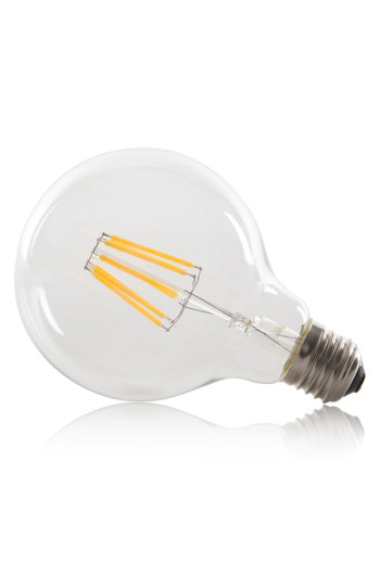 Bombilla LED E27 8W  576Lm 2000ºK Filamento G95 30.000H [WO-LF-G95-E27-8W-WW]