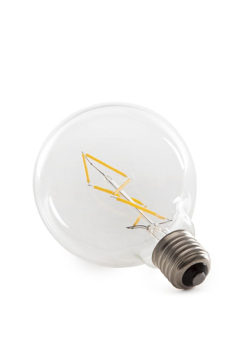 Bombilla LED E27 4W  288Lm 2000ºK Filamento G95 30.000H [WO-LF-G95FI-E27-6W-WW]