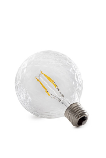 Bombilla LED E27 4W  288Lm 2000ºK Filamento G95 30.000H [WO-LF-G95PI-E27-4W-WW]