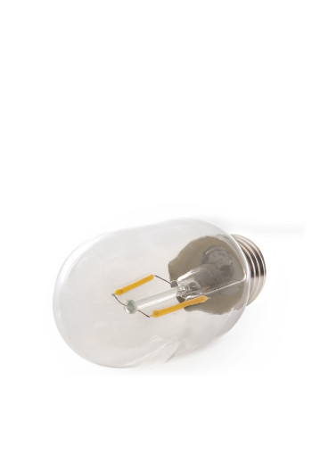 Bombilla LED E27 2W  144Lm 2000ºK Filamento T45 30.000H [WO-LF-T45-E27-2W-WW]