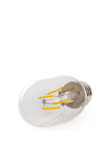 Bombilla LED E27 4W  288Lm 2000ºK Filamento T45 30.000H [WO-LF-T45-E27-4W-WW]