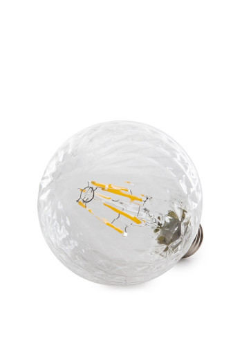 Bombilla LED E27 6W  432Lm 2000ºK Filamento G95 30.000H [WO-LF-G95PI-E27-6W-WW]