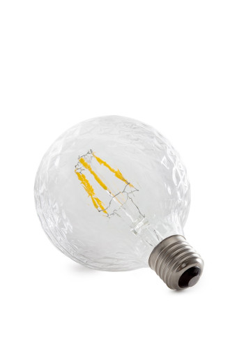 Bombilla LED E27 6W  432Lm 2000ºK Filamento G95 30.000H [WO-LF-G95PI-E27-6W-WW]