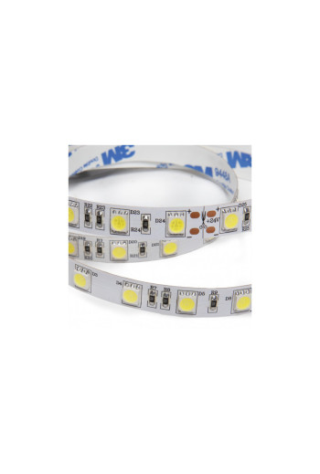 Tira LED 300 x SMD5050 14,4W/M 24VDC IP20 5M x 5M