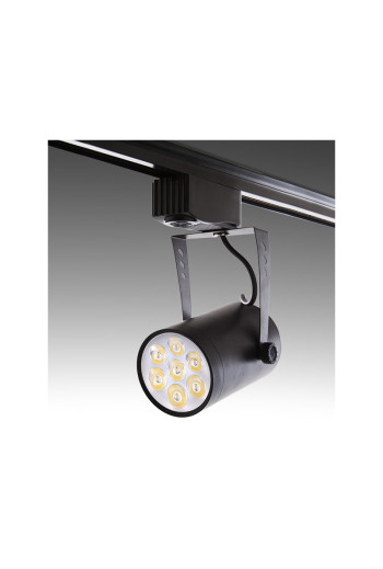 Foco de Carril LED 7W 700Lm 4200ºK \"Ashley\" 30.000H [PL218004]