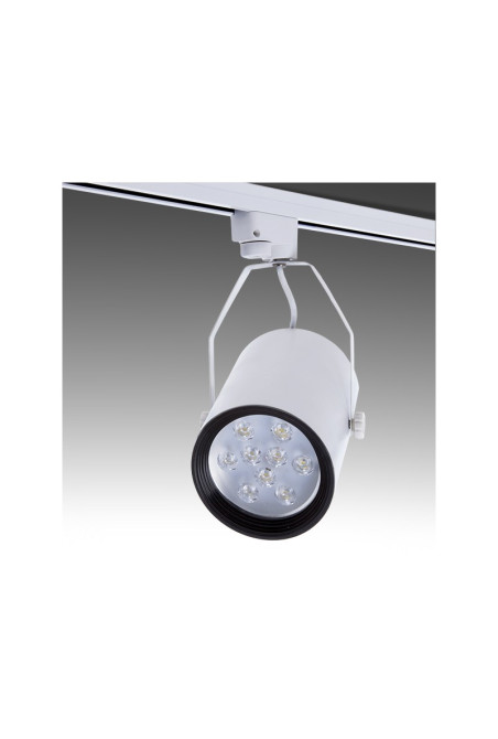 Foco de Carril LED 9W 900Lm 6000ºK \"Raelynn\" Monofásico 30.000H [PL218013-CW-A]