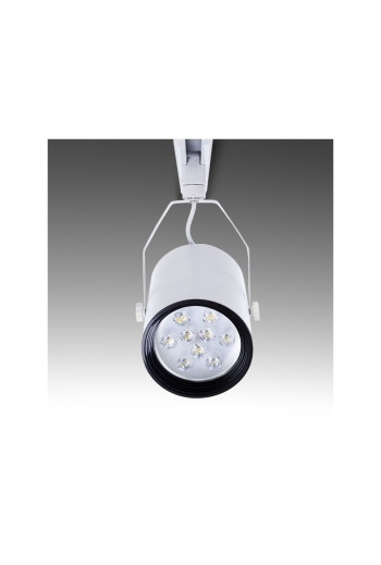 Foco de Carril LED 9W 900Lm 6000ºK \"Raelynn\" Monofásico 30.000H [PL218013-CW-A]