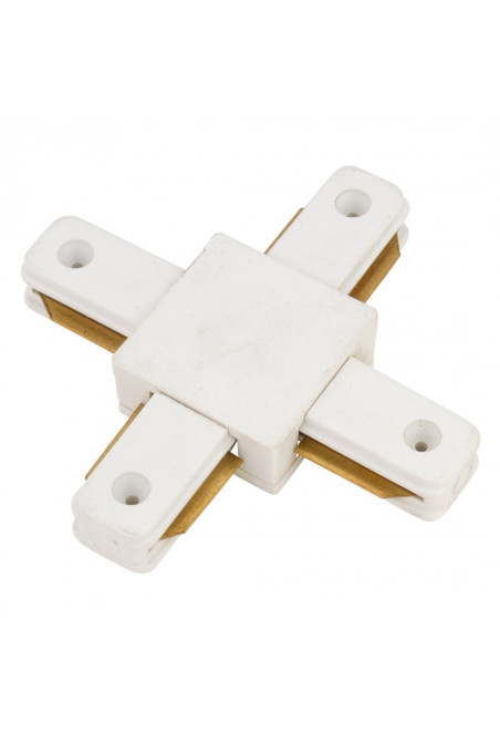 Conector X Carril Monofásico Blanco