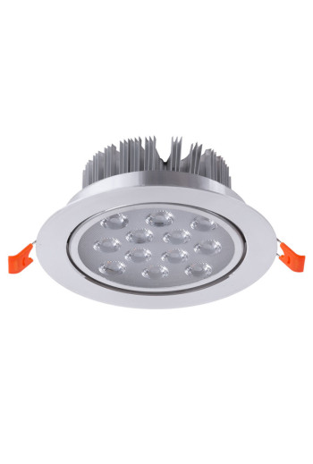 Foco Downlight LED 12W 1.200Lm 6000ºK Circular 30.000H [HO-LEDDOWN-12W-CW]