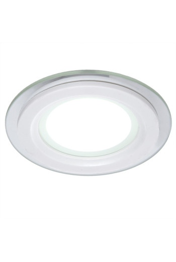 Foco Downlight LED 6W 450Lm 6000ºK Circular   Cristal Ø95Mm 30.000H [GR-MB01-6W-CW]