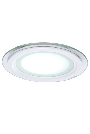 Foco Downlight LED 15W 1.150Lm 6000ºK Circular   Cristal Ø200Mm 30.000H [GR-MB01-15W-CW]